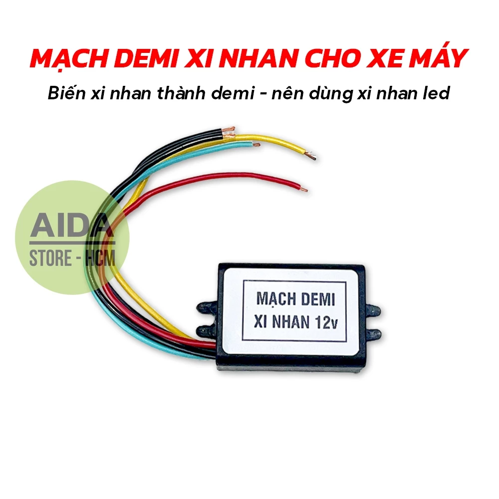 Mạch Demi - Xi nhan cho xe máy, ô tô DC12v