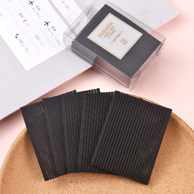 Hộp 10 Miếng Dán Tóc Định Hình Hỗ Trợ Rửa Mặt Trang Điểm Tiện Dụng