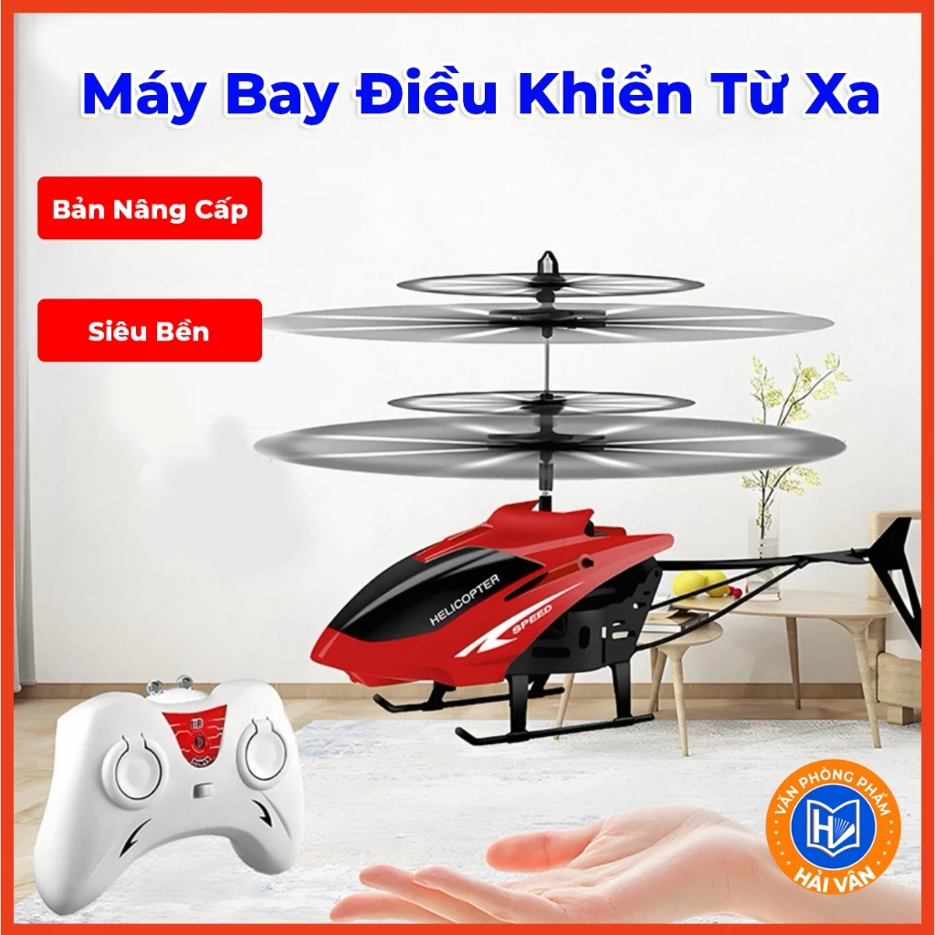 Máy Bay Điều Khiển Từ Xa, Đồ Chơi Máy Bay Trực Thăng Mini Cảm Ứng Tay, Có Điều Khiển Và Dây Sạc Thiết Kế ĐẸP MẮT
