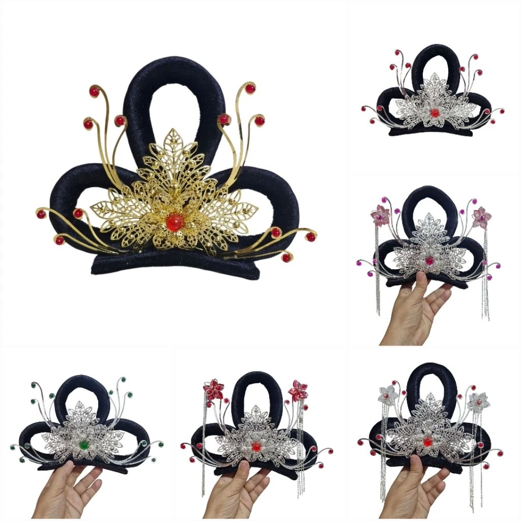 Cài chị Hằng Nga, dùng để cài tóc biểu diễn Trung Thu, biểu diễ văn nghệ, Đạo cụ phụ kiện Nguyễn Nhật