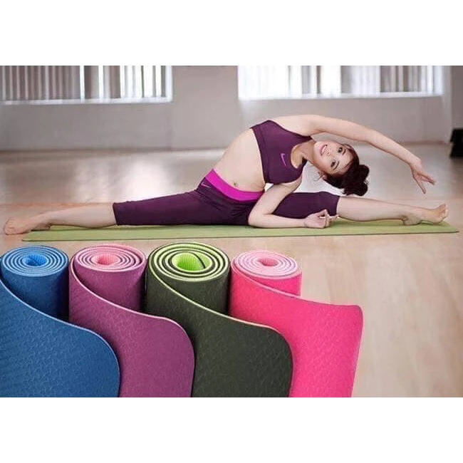 THẢM TẬP YOGA 2 LỚP 6MM DÀY ĐẸP