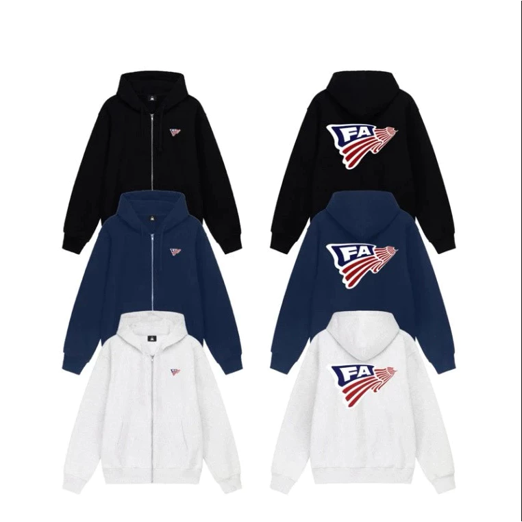 Áo Hoodie ZIP  FA USA Chuẩn From Nam Nữ,Áo Hoodie zip Mẫu Mới 2025 (có túi trong)