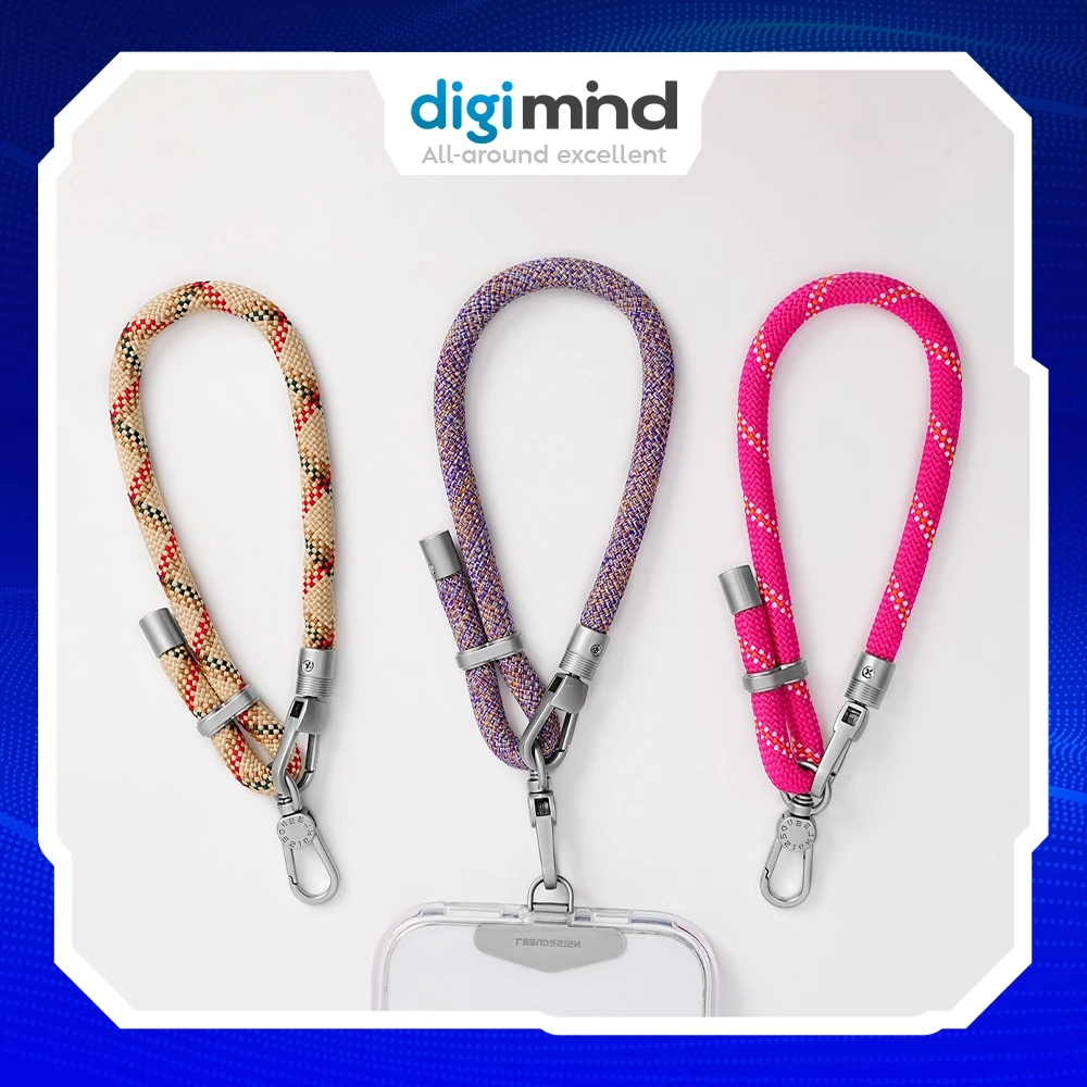 Dây Đeo Tay Ngắn 30cm Cho Điện Thoại Đa Năng Có Thể Điều Chỉnh Dây Dệt Nhiều Màu Phù Hợp Cho Điện Thoại & Máy Ảnh