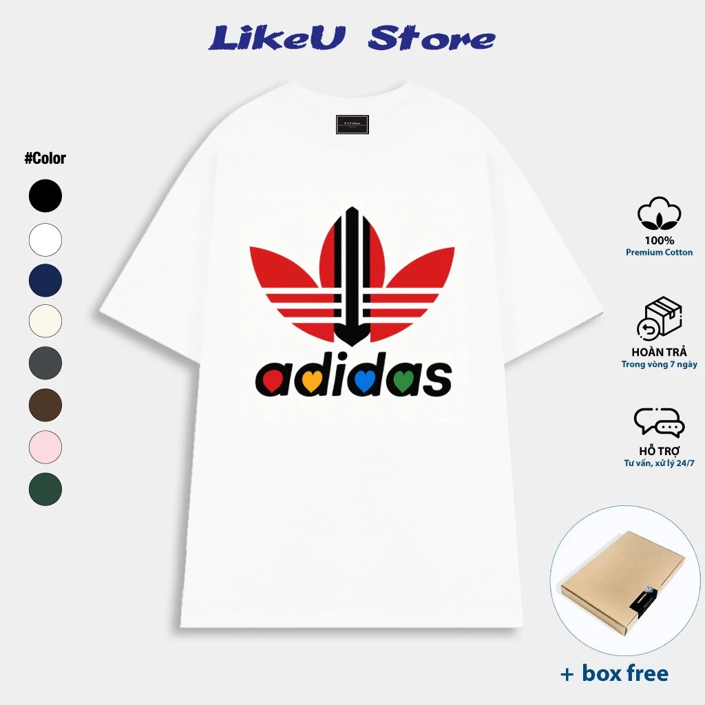 Áo thun DAS Unisex Nam/Nữ 100% Cotton Cao cấp 280gsm Form Oversize - LikeU LocalBrand