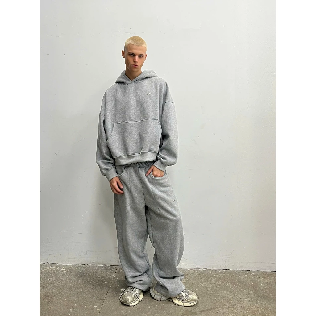 COMBO CORE HOODIE & BEAM SWEATPANT - Combo Áo Hoodie Cotton Và Quần Nỉ Bông Unisex Nam Nữ