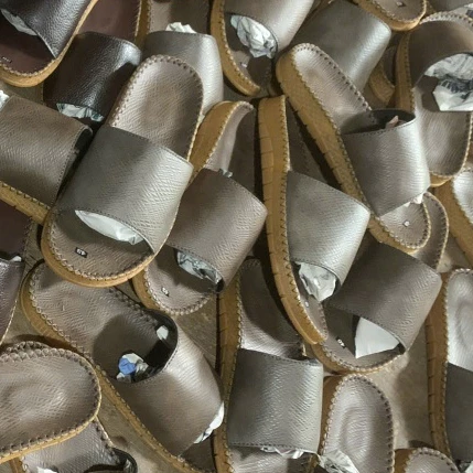 Dép Nam Quai Da Cao Cấp Bản Quai Khâu Liền Đế Chống Mòn size 39 tới 44