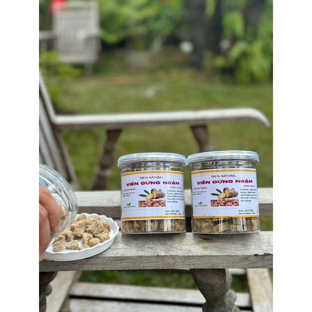 🌿 Viên Gừng Ngậm Tây Nguyên-hủ 250g