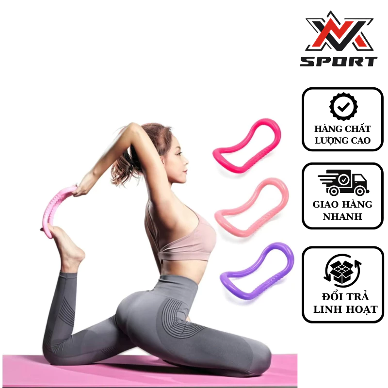 Vòng Tập Yoga Myring - Dụng Cụ Thon Gọn Bắp Chân, Giảm Mỡ Vai Tay, Massage Pilates Hiệu Quả Tại Nhà[K162]
