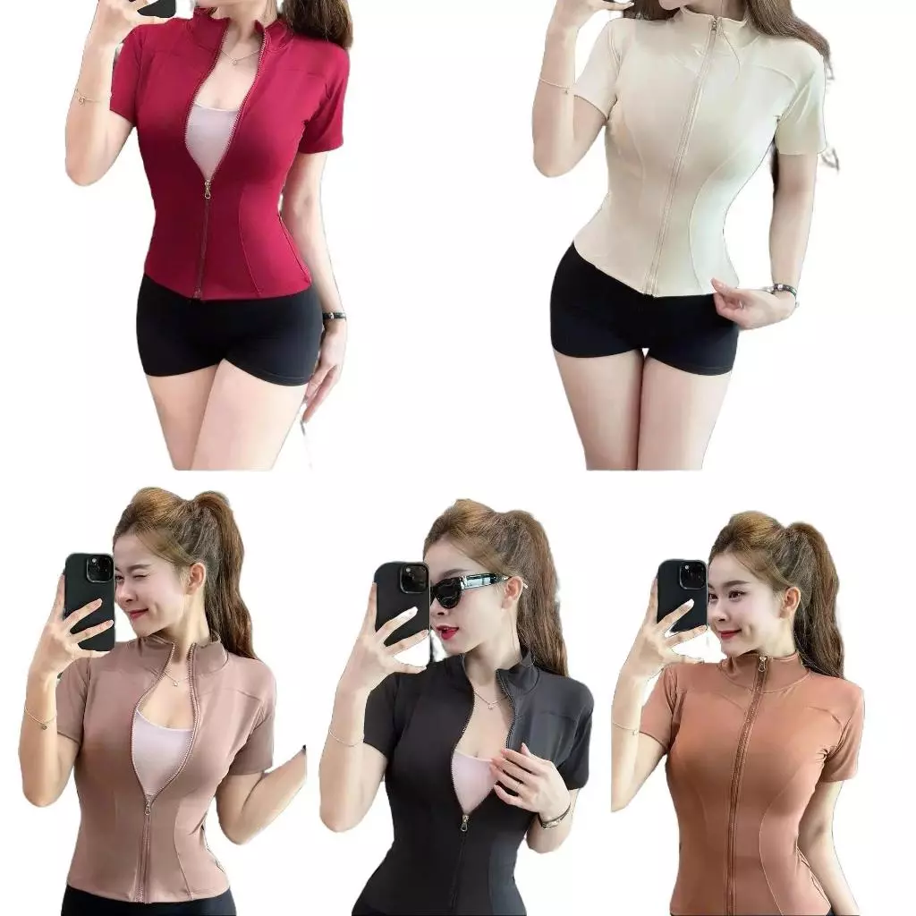 Áo Tập Gym Sauna Vest – Khóa Kéo, Co Giãn – Tạo Dáng Quyến Rũ, Siết Eo Nhanh YLYSPORT A42