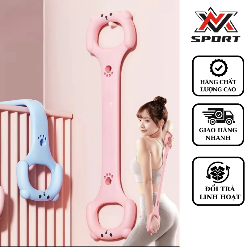 Dây Kháng Lực Số 8 Tập Gym Yoga  - Dây Cao Su Tập Toàn Thân Tại Nhà Giảm Mỡ Tay, Mở Vai, Săn Chắc Vòng 1 [K143]