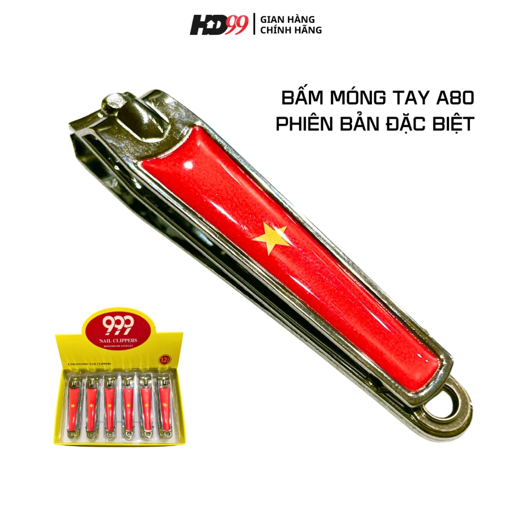 Bấm Móng Tay A80 Cắt Ngọt, Êm Tay, Phiên Bản Đặc Biệt từ Thép Không Gỉ