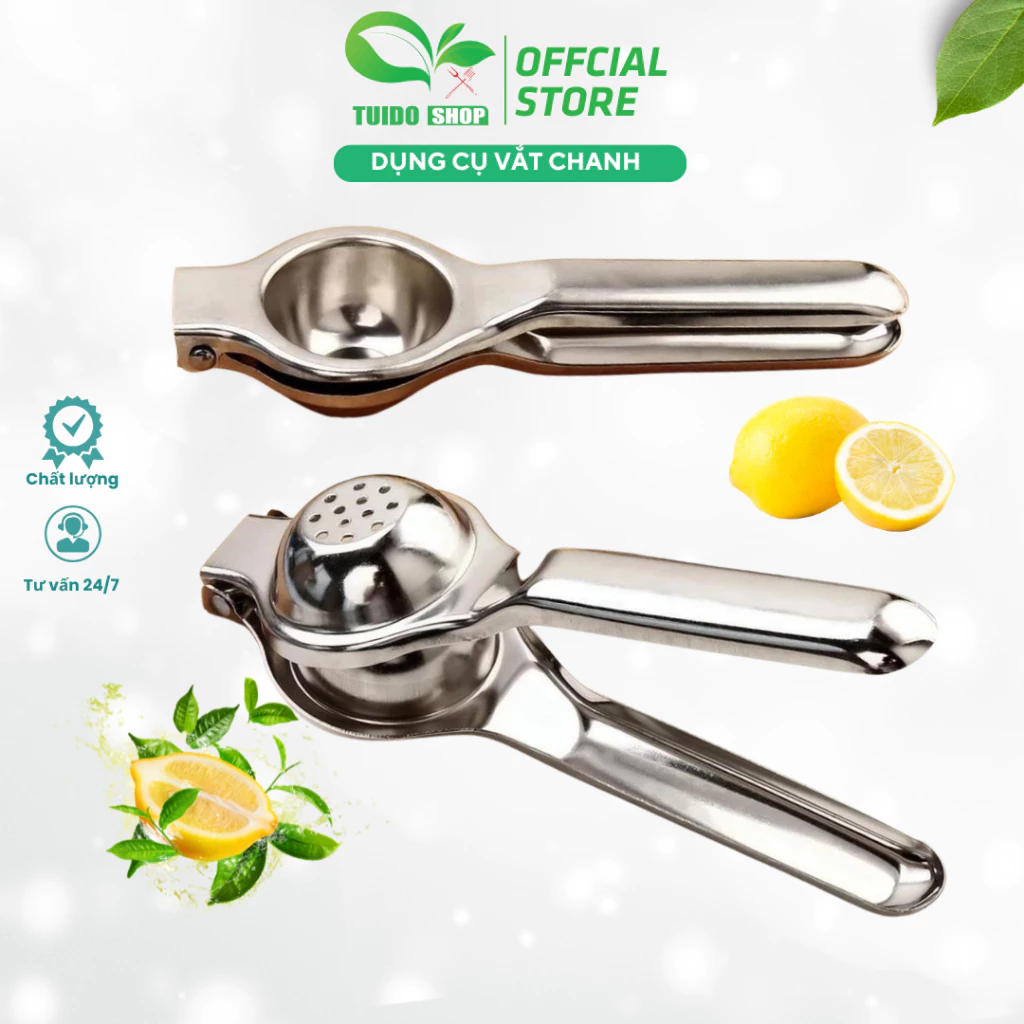 Chanh Ép Inox Cao Cấp, Dụng Cụ Vắt Chanh Tiện Lợi Cho Gia Đình, Quán Ăn-TUIDO SHOP