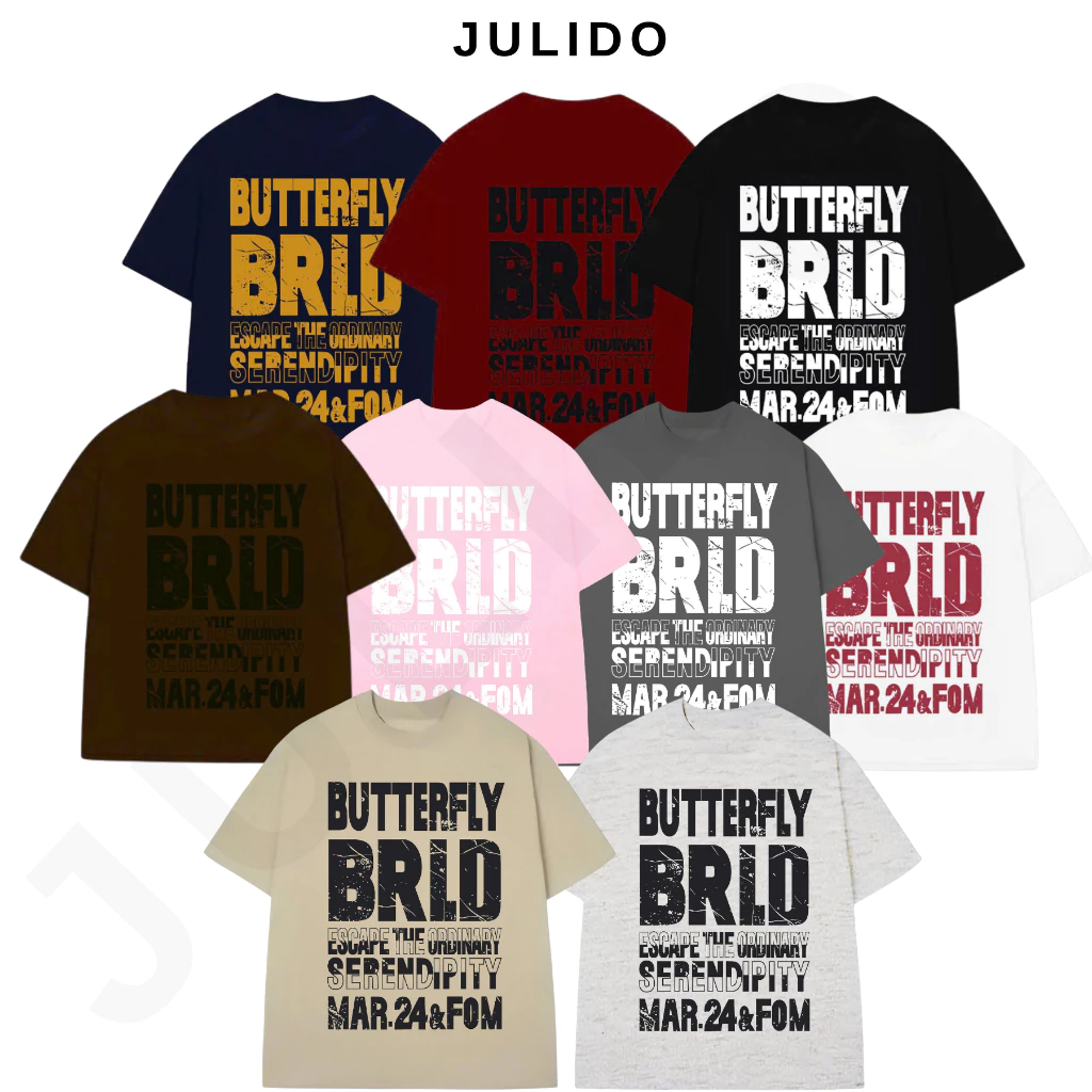 Áo thun nam nữ JULIDO cổ tròn hình in cao cấp  Chất liệu cotton cao cấp, thoáng mát IN HÌNH