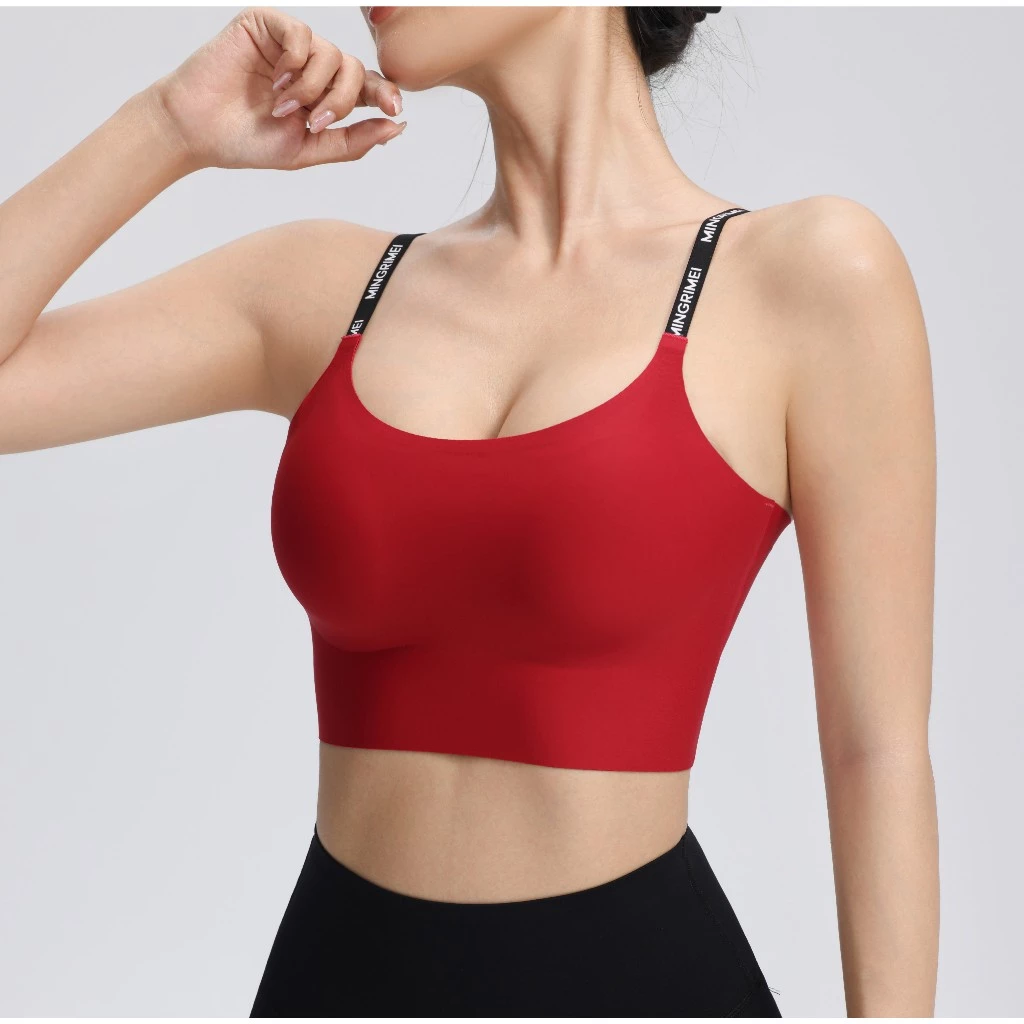 Áo Bra Tập Yoga, Gym Đúc Su NAQI A004 Dây Mảnh – Chính Hãng NAQIYAYABEI