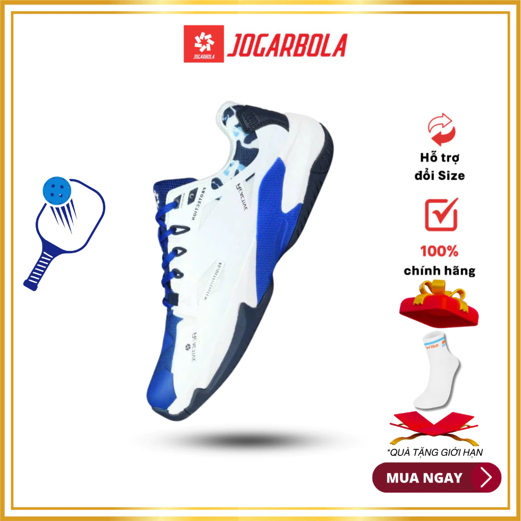 Giày pickleball Jogarbola Ranger, Đế Phylon siêu nhẹ, Thanh TPU chống xoắn, Vải Lưới Thoáng Khí
