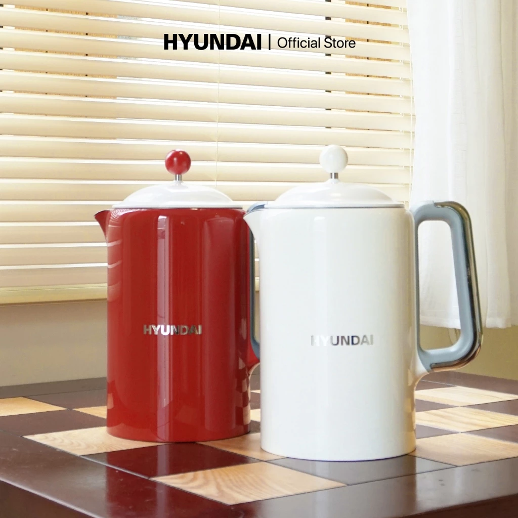 Ấm Đun Siêu Tốc HYUNDAI 5 Mức Chỉnh Nhiệt Độ 1,5L Chất Liệu SS304 - Đun & Giữ Ấm 12 Giờ Màn Hình LED