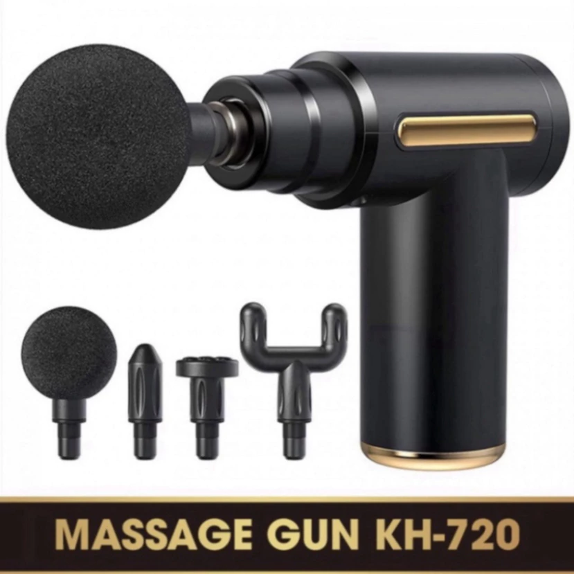 Máy Massage Đấm Lưng Cầm Tay 4 Đầu 6 - Máy Đấm Lưng Cầm Tay Thiết Kế Nhỏ Gọn Sạc Điện An Toàn
