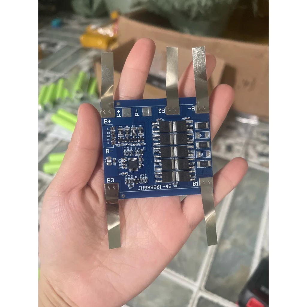 Mạch 4S 12,8V 30A bảo vệ pin 3,2V