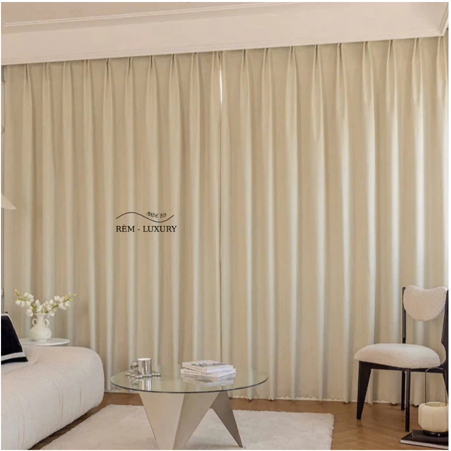 Rèm Linen chất xịn dùng cho phòng thay đồ ( Không kèm khung