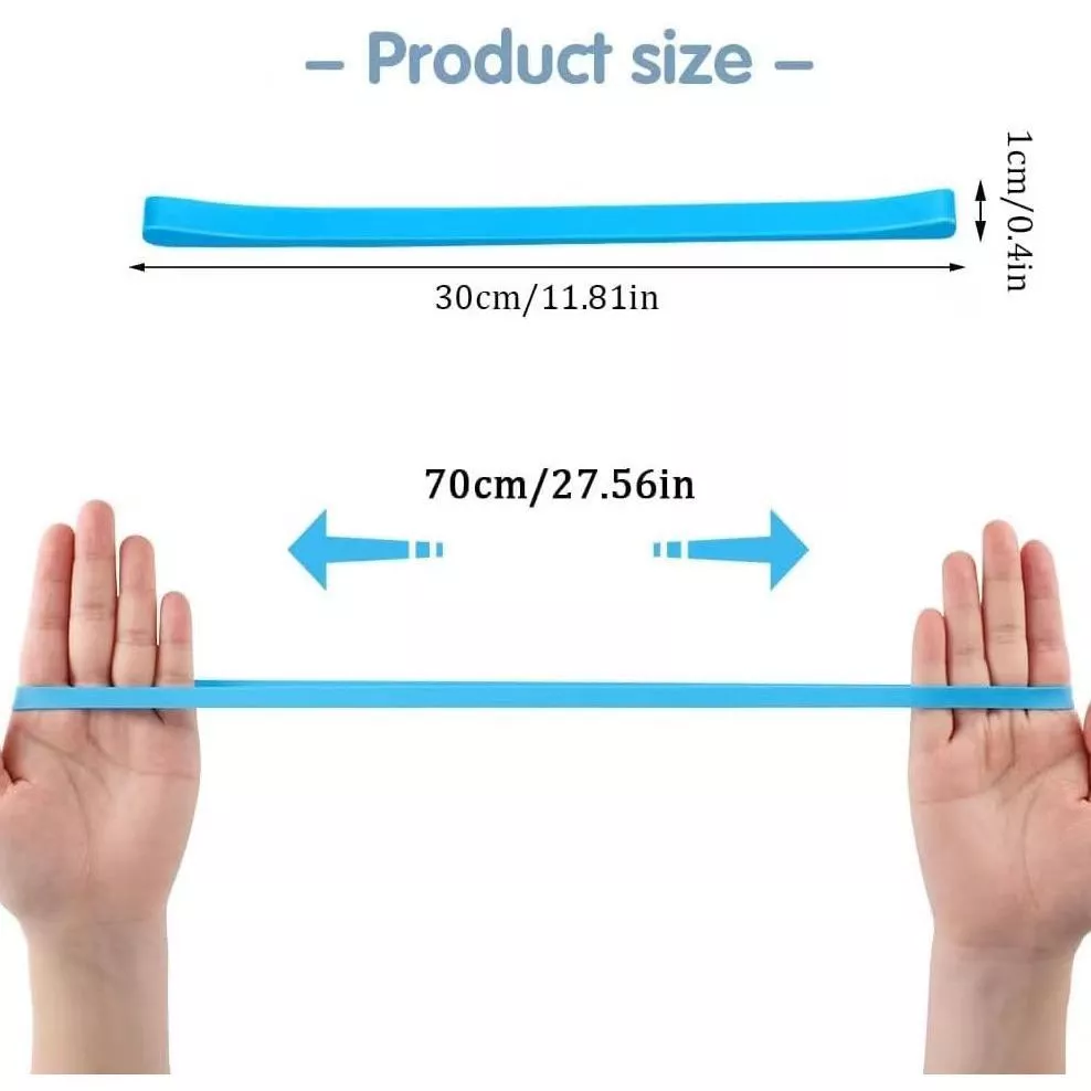 Dây Thun Silicon Cột Vật Dụng, Cột Quần Áo, Bản 1cm Dài 30cm