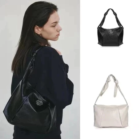 Mua hộ Hàn Quốc Nick&Nicole  Dầu sáp dây đeo túi Square Bag  vai ba lô nách túi công suất lớn túi bên ba lô