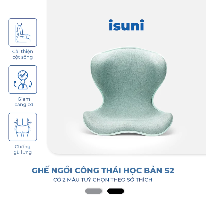 [BẢN VIP S2] Ghế Điều Chỉnh Tư Thế Ngồi Chống Gù Lưng, Ghế Công Thái Học Giảm Đau Mỏi Lưng Cao Cấp