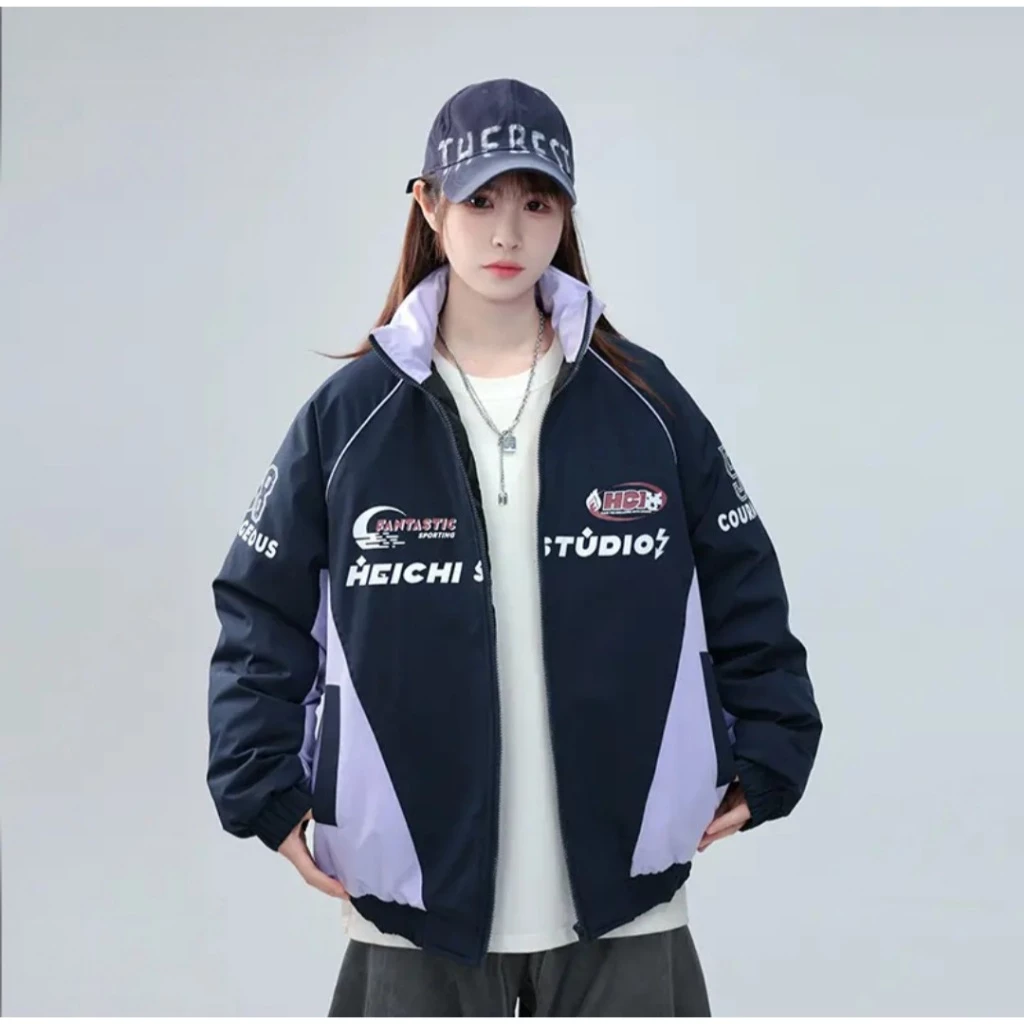 Áo khoác nam nữ HEICHI kháng nước cản gió cao cấp - MayLinhShop - Áo khoác Unisex phối màu cá tính
