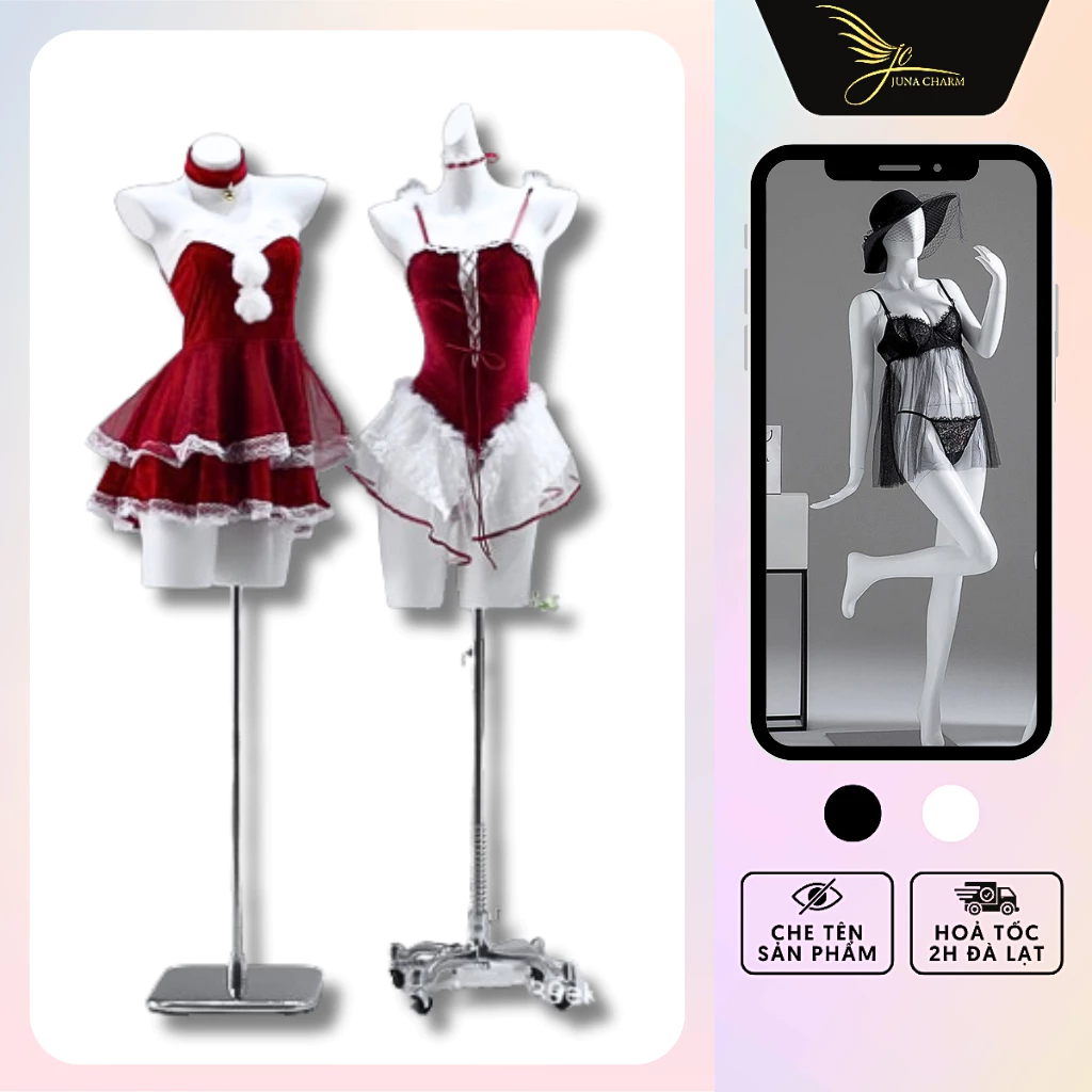 Tổng Hợp Mã Cosplay, Đồ Hóa Trang JUNA Freesize Thời Trang Đồ Ngủ Dành Cho Nữ, Chất Liệu Cao Cấp, Đa Dạng Thiết Kế Xinh