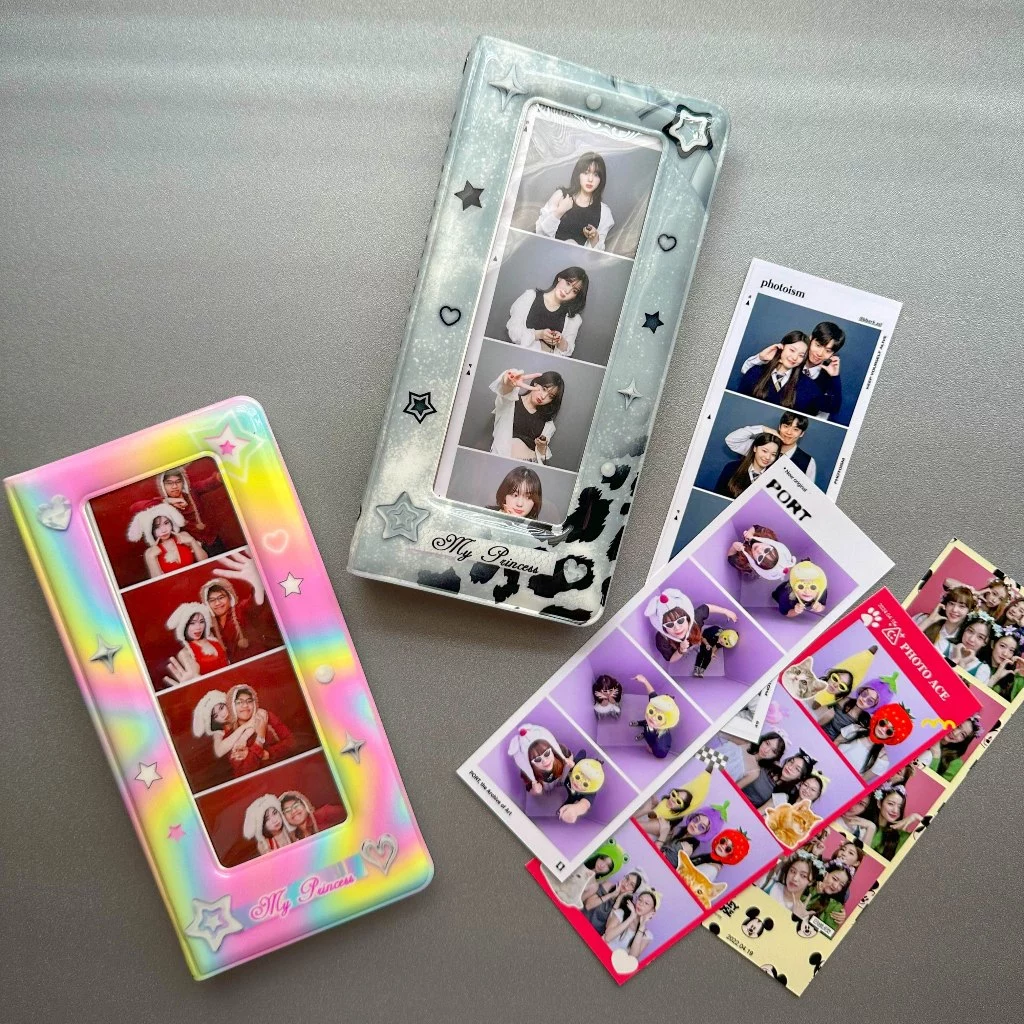 Album Đựng Ảnh Photobooth 5x15 Collect Book đựng card dài dạng sổ Sưu tầm dễ thương