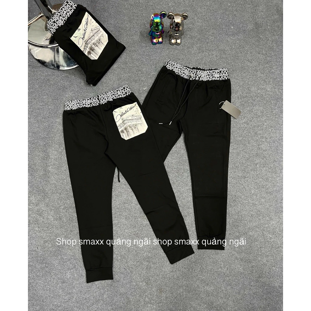 Quần Thun JOGGER cạp Đê Gờ,Túi 3D Hàng Hottrend=QC
