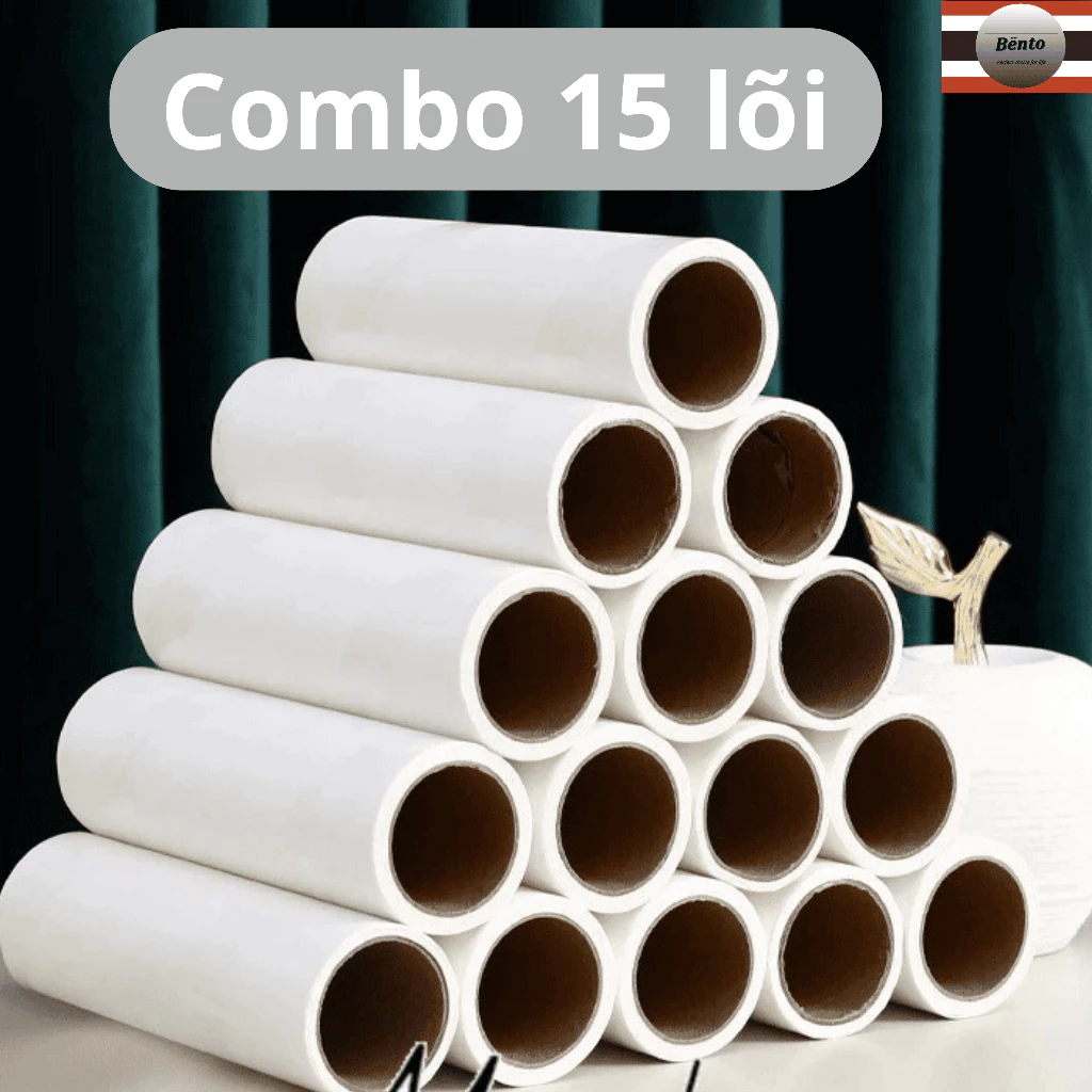 Bentomop- COMBO LÕI LĂN BỤI THAY THẾ 24cm - 55 lớp thông minh 2025