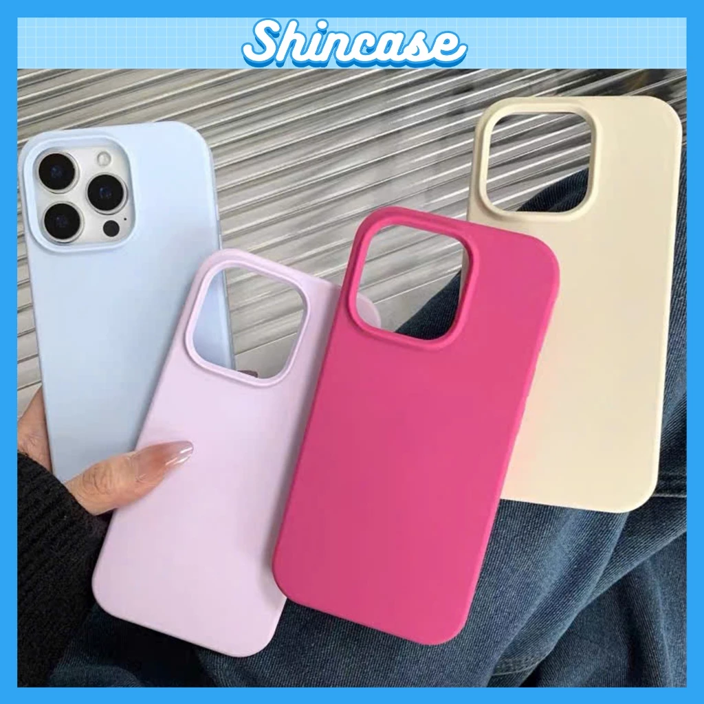 Ốp Lưng iPhone TPU Màu Pastel Chống Bẩn Lót Nhung, Chống Sốc, Bảo Vệ Camera - iP 7/8/X/XS/11/12/13/14/15/16/17/Plus/Pro/