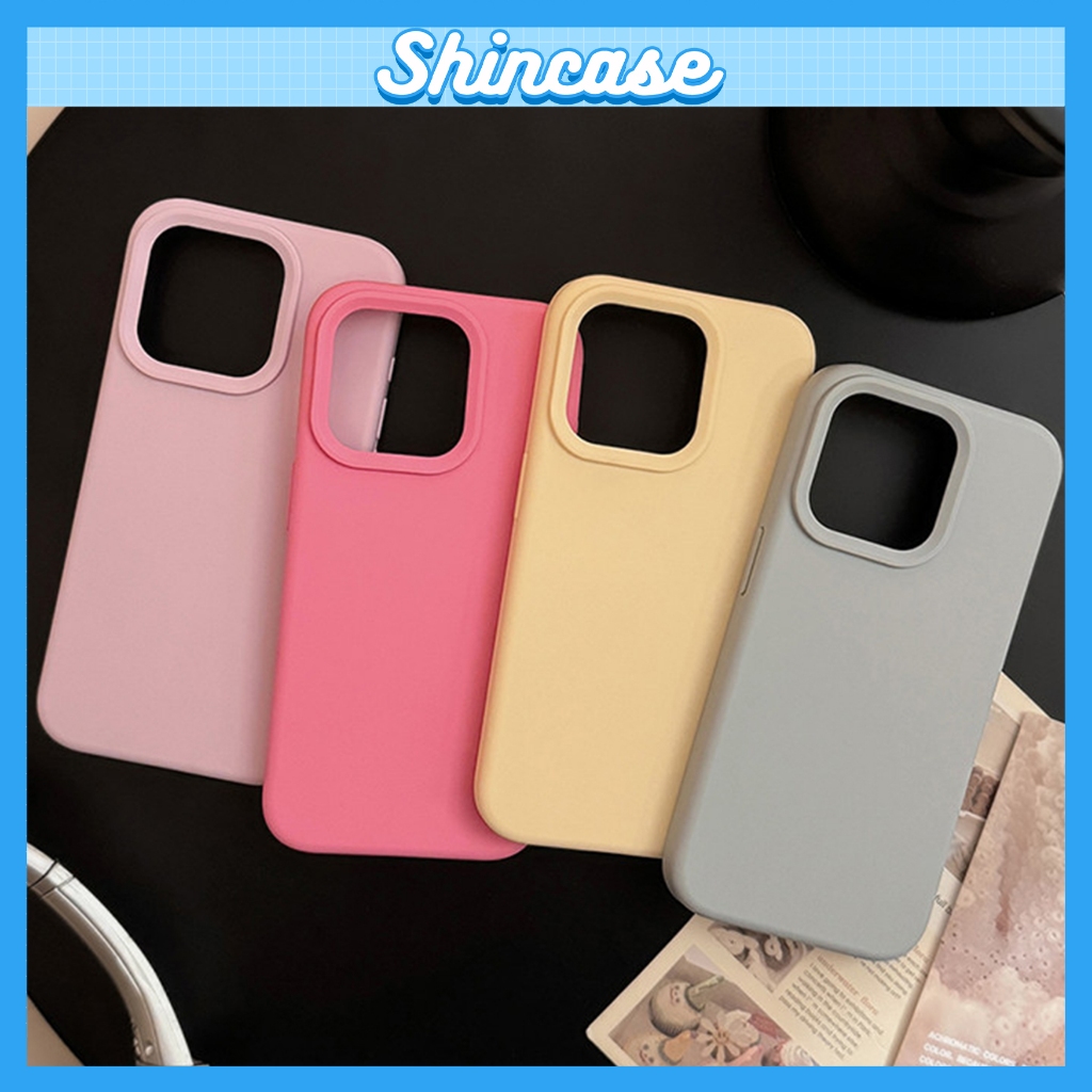 Ốp Lưng iPhone Chống Bẩn Lót Nhung Màu Hàn Quốc Dễ Thương Cho iP…