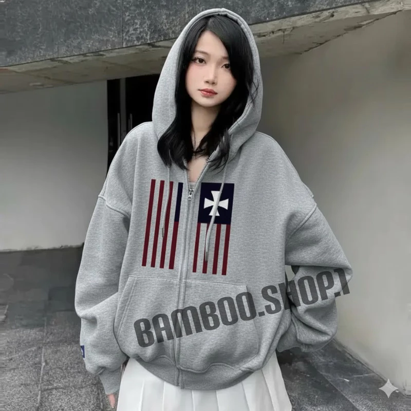 Áo Hoodie Khóa Kéo Unisex Form Rộng, Hoodie Nỉ Dày Phong Cách Hàn Quốc [ CÓ TÚI TRONG ]