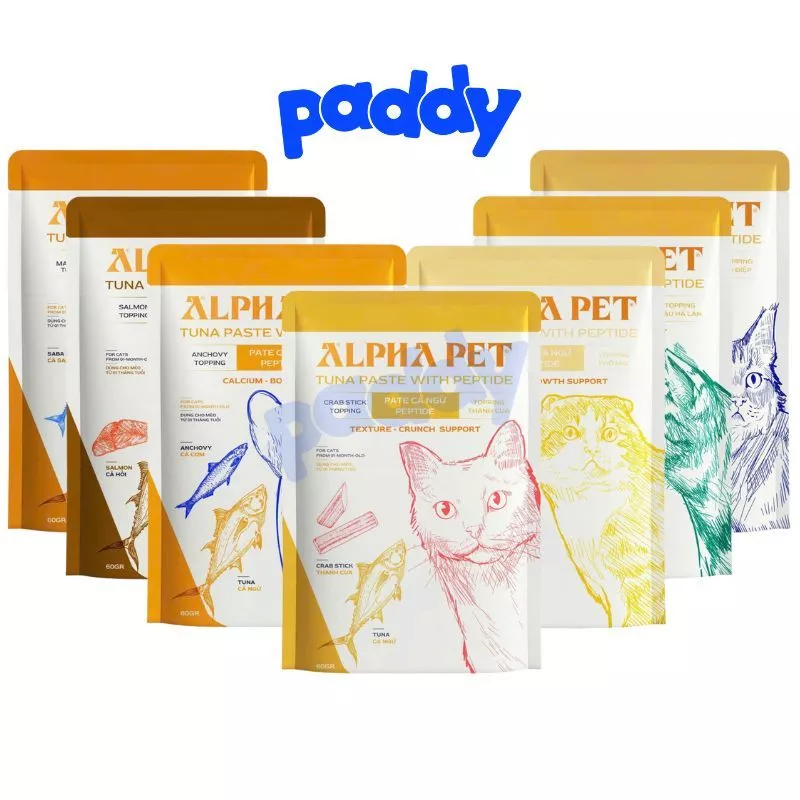 Pate Cho Mèo Mọi Lứa Tuổi Alpha Pet 70g