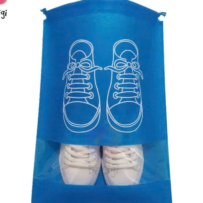 Túi Đựng Giày Dép Du Lịch Có Dây Rút Tiện Lợi, Túi Bảo Quản Giày Dép Thể Thao Chống Bụi Bẩn