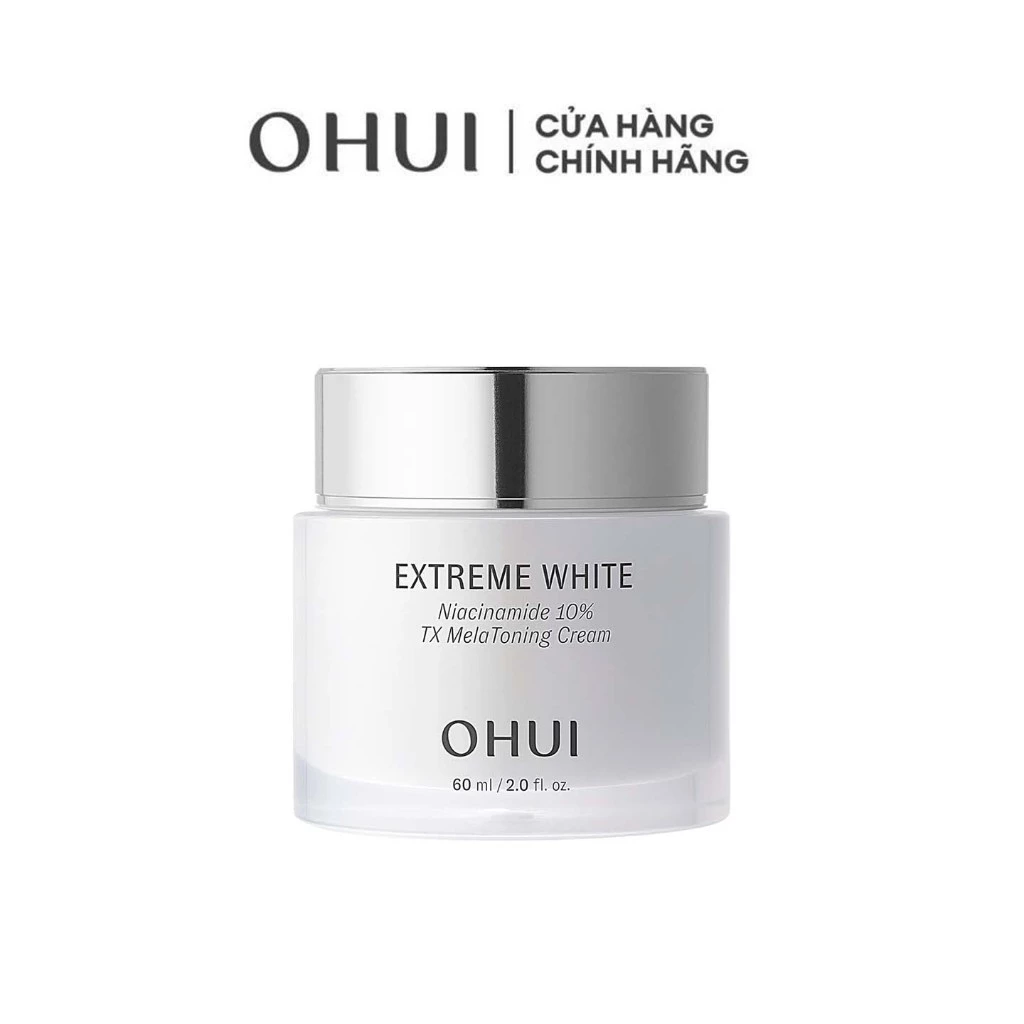 [Hannah Olala x OHUI] [NEW] Kem dưỡng trắng OHUI EXTREME WHITE NIACINAMIDE 10% TX MELATONING CREAM