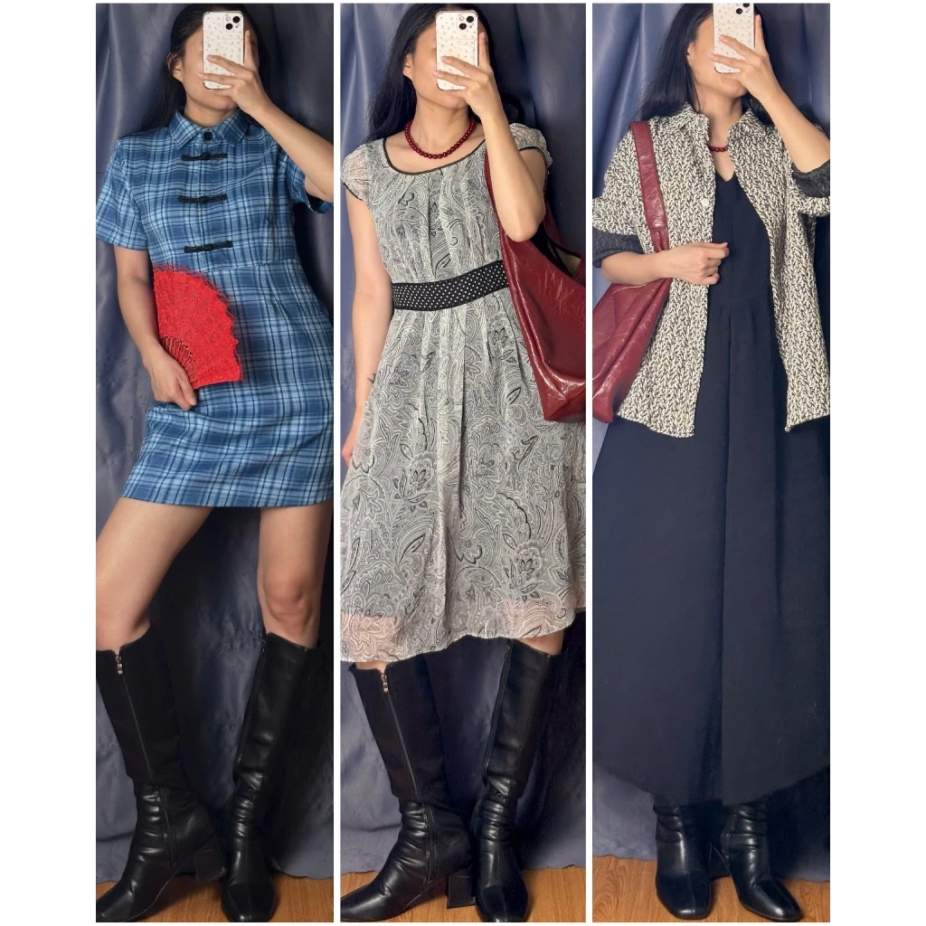[update tháng 2.2026/ APRIL6 CLOTHING] Set đầm váy vintage nữ mix sẵn đa dạng phong cách, có tách lẻ