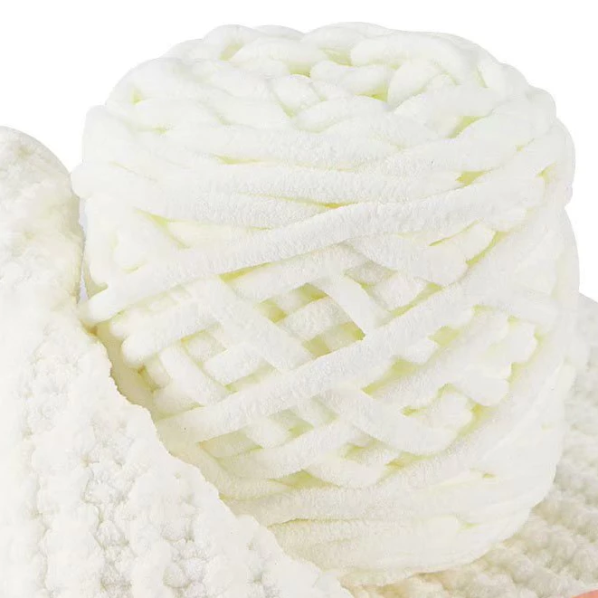 [Top Value] Len Nhung Đũa LYLYCRAFT Cuộn 100gr Sợi 6mm Gồm 59 Màu Móc Túi Xách, Thú Len Dành Cho Người Mới Học