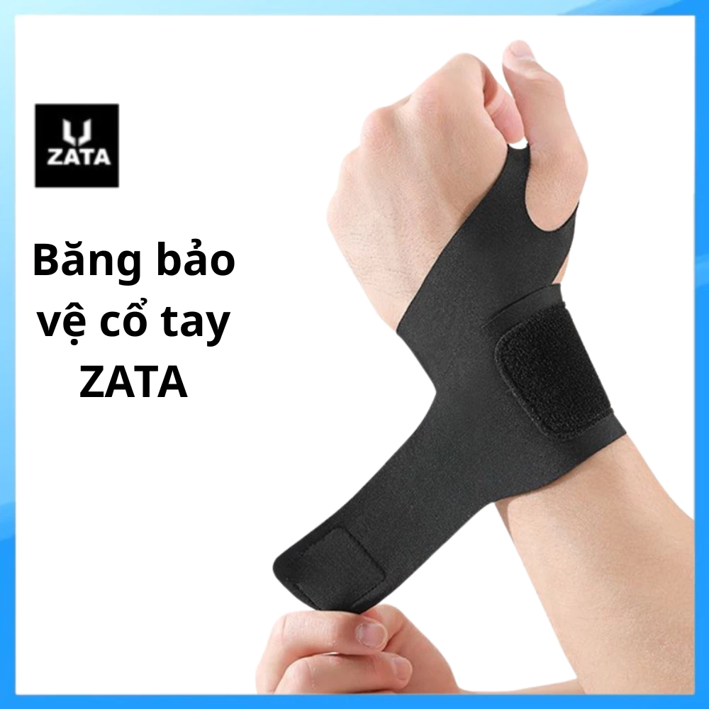 Đai Quấn Bảo Vệ Cổ Tay Tập Thể Dục Giảm Đau An Toàn Cho Cổ Tay Nam Và Nữ Băng Bảo Vệ Cổ Tay Zata Vn - BCT