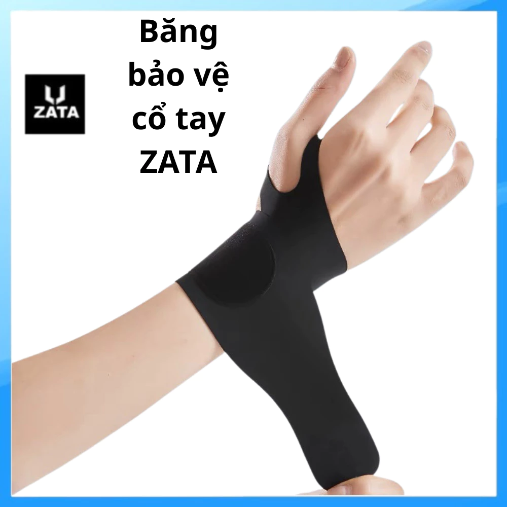 Băng Vải Mềm Hỗ Trợ Cổ Tay Đau Hội Chứng Ống Cổ Tay Mẹ Bỉm Dân Văn Phòng Chống Kéo Dây Chằng Giảm Đau Zata Vn - BCT