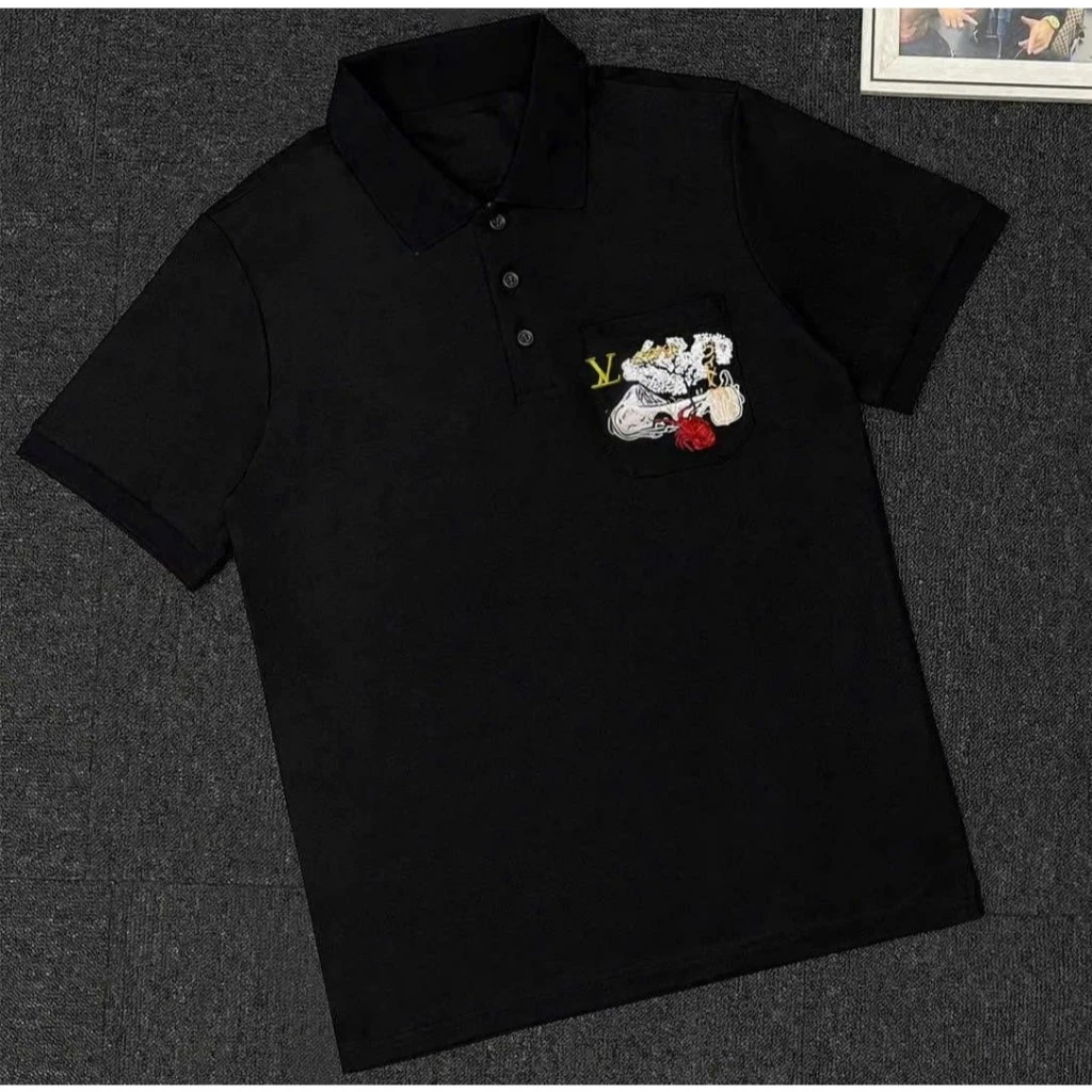 Áo Polo Nam Túi Thêu Cực Chất – Form Slimfit Basic Sang Trọng-AHFASHION
