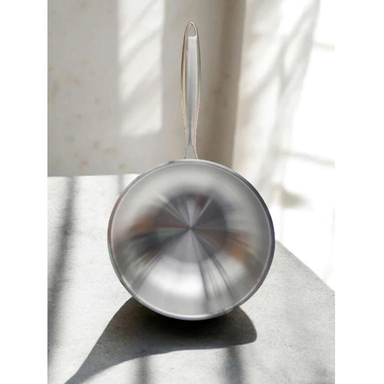 Chảo Inox Toàn Thân Size 26Cm & 30Cm, 5 Lớp Siêu Chống Dính, Dày Dặn Misu Louis || Nấu Mọi Loại Bếp