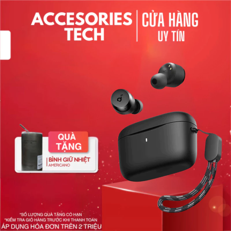 Tai nghe bluetooth không dây A3948 soundcore A20i  | Nhỏ gọn | 28 giờ phát nhạc | Sạc nhanh | Tích hợp phiên dịch