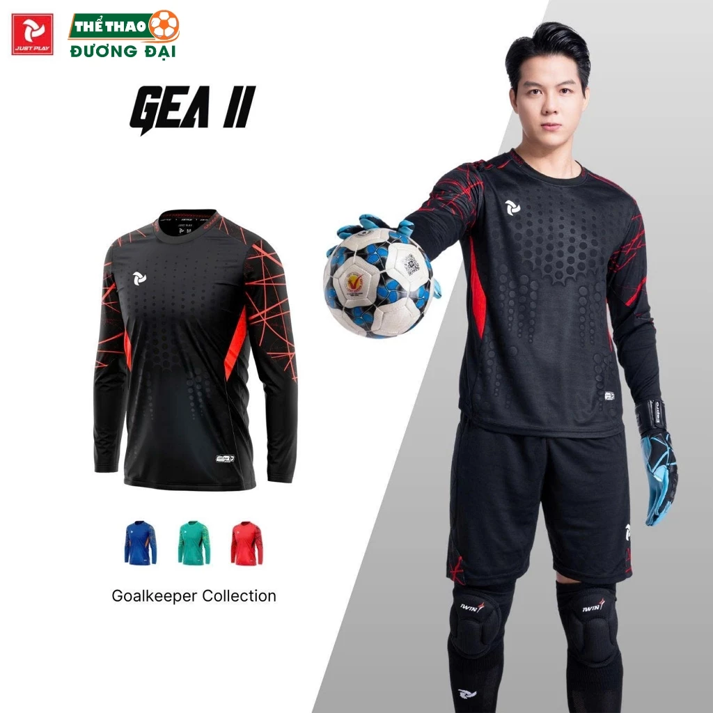 Quần Áo Thủ Môn Just Play Gea II Có Đệm Đùi Đệm Khuỷu Tay Thể Thao Đương Đại