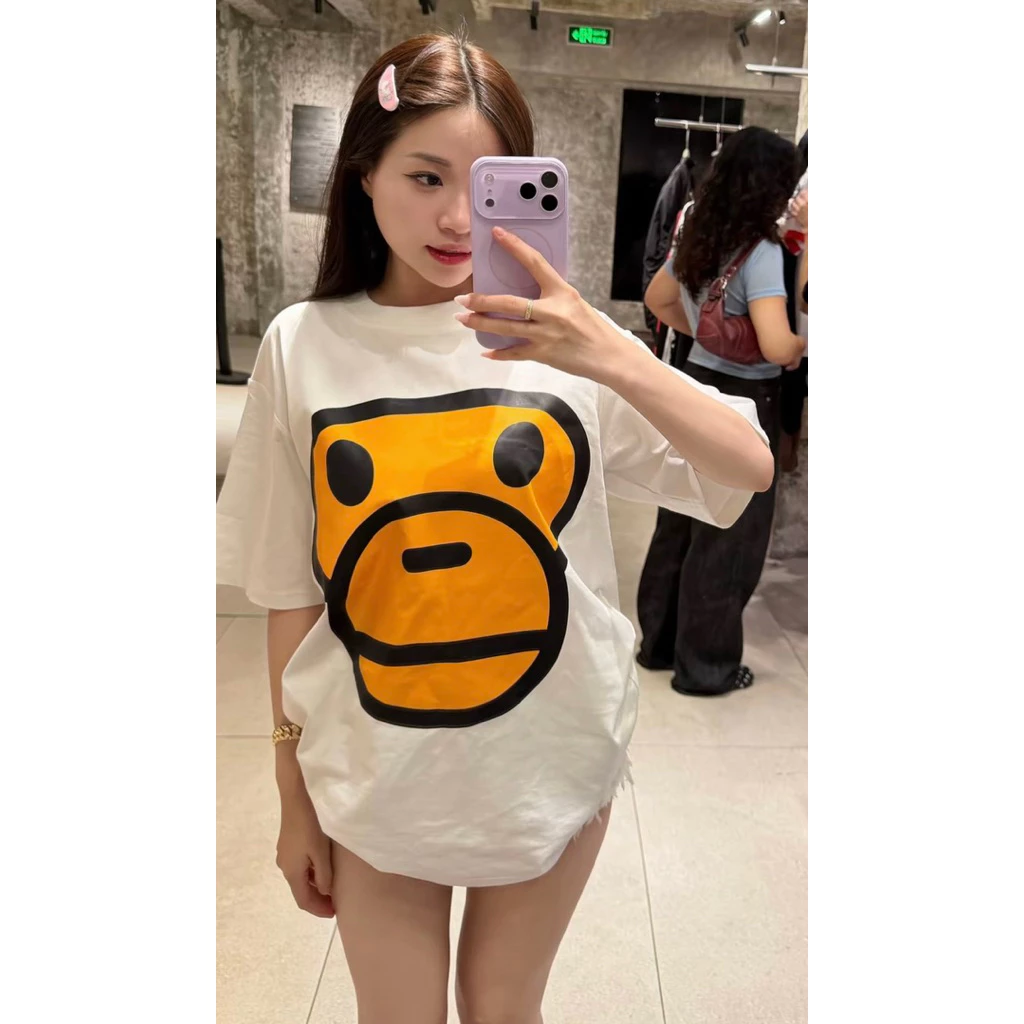 Áo Thun Nam Nữ Siêu Dễ Thương, Vải Đẹp Cotton 100% Dày Dặn Cao Cấp, Hình in Nét, Loại 1 Hottrend