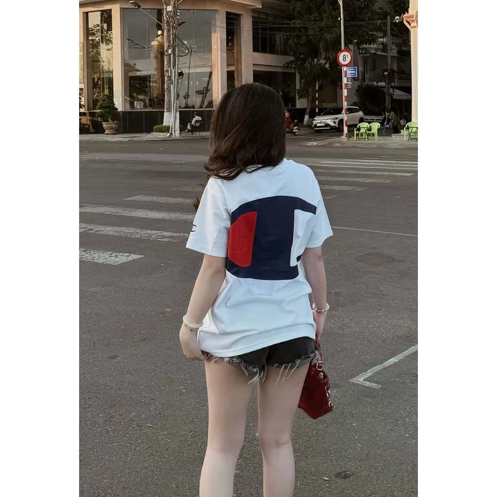Áo Thun Nam Nữ Logo CHAMM in Nét, Vải Đẹp Cotton Dày Dặn Mềm Mịn Cao Cấp Loại 1 Hottrend