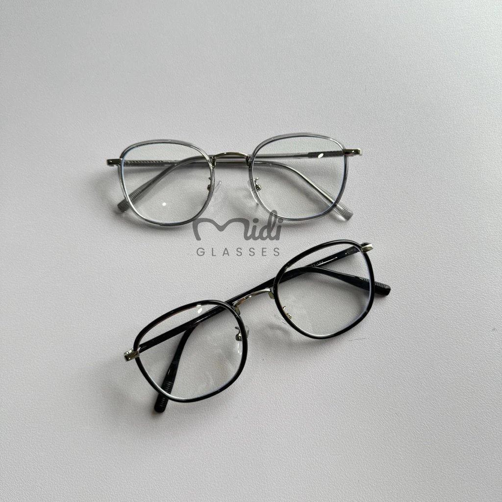 Kính vuông basic unisex nhiều màu mang được 2 kiểu
