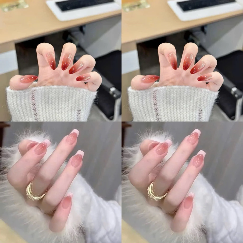 COMBO 2 BỘ [DEAL SỐC TRẢI NGHIỆM THỬ] MỖI BỘ GỒM 30 MÓNG TẶNG ĐẦY ĐỦ DỤNG CỤ GẮN MÓNG (G65 + X502)