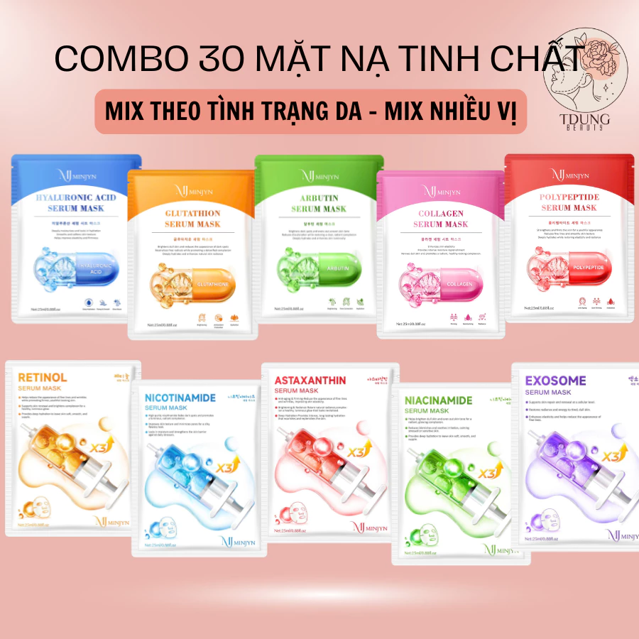 Mặt Nạ Dưỡng Da, Mặt Nạ Dưỡng Trắng Cấp Ẩm Mờ Thâm Bổ Sung Collagen Nội Địa Trung